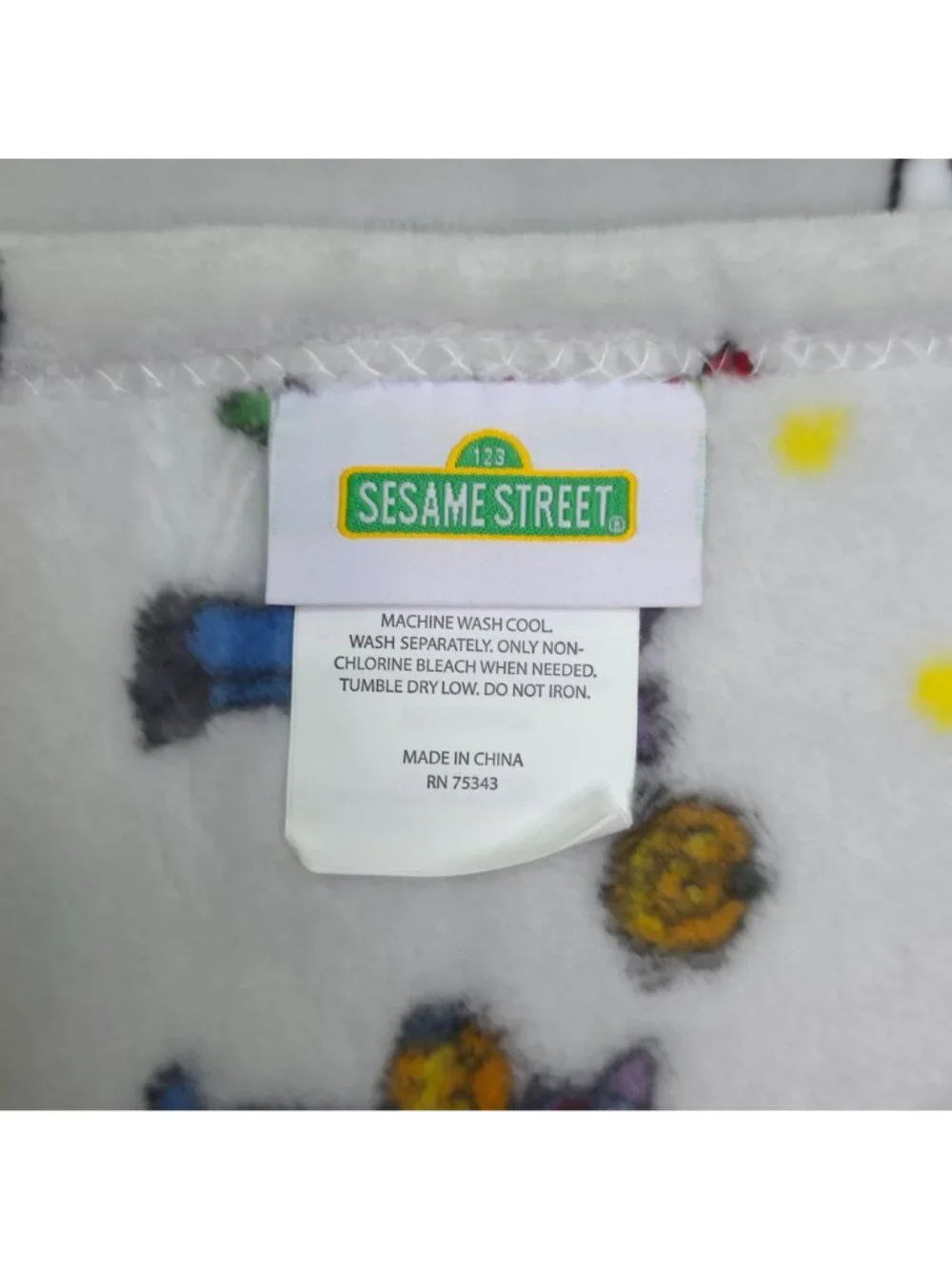 Sesame Street Halloween Decorative Throw Blanket 50